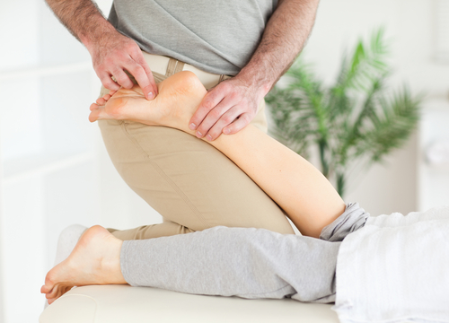 What can physical therapists do for tight calf muscles and foot pain? shutterstock 84252982 tight calf muscles and foot pain