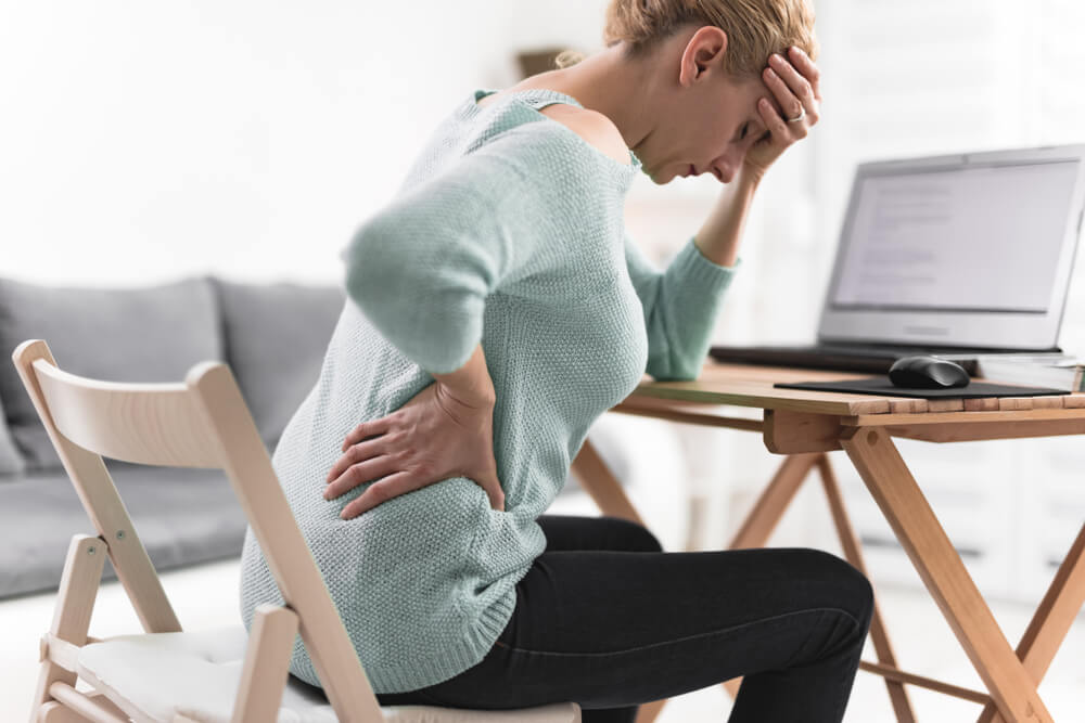 acute exacerbation of chronic lower back pain